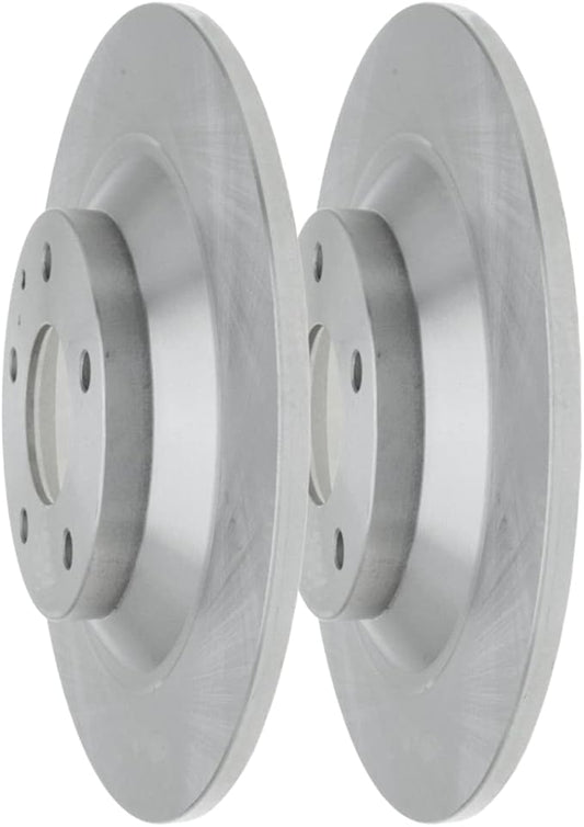 JIN & R  Rear Brake Rotors Pair of 2 Driver and Passenger Side Replacement for 2013-2022 Mazda CX-5 2020-2023 CX-30 2022-2023 MX-30 EV 2.0L 2.2L 2.5L AWD FWD R1081010PR