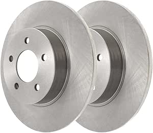 JIN & R Rear Brake Rotors Pair of 2 Driver and Passenger Side Replacement for 2013-2016 Ford Escape 2013-2018 C-Max 2014-2018 Transit Connect 1.6L 2.0L 2.5L AWD FWD R64195PR