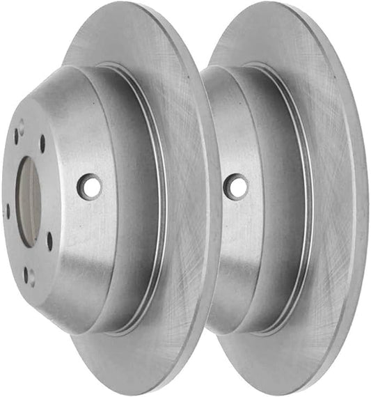JIN & R Rear Brake Rotors Pair of 2 Driver and Passenger Side Replacement for Hyundai Santa Fe XL 2010-2018 Santa Fe 2013-2018 Santa Fe Sport 2011-2019 Kia Sorento 2015-2021 Sedona AWD FWD R41555PR