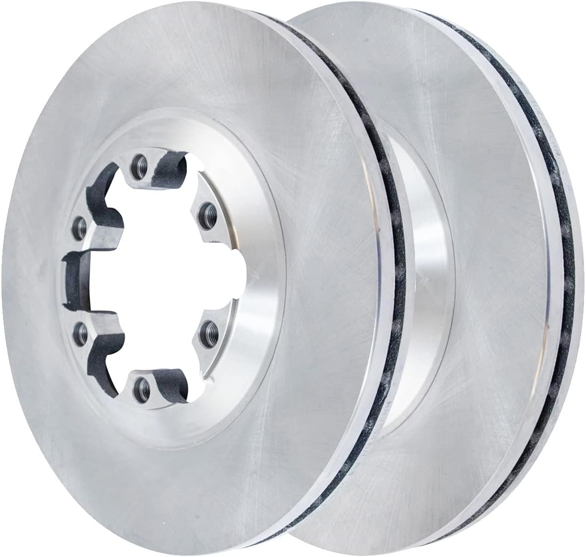 JIN & R Front Brake Rotors Pair of 2 Driver and Passenger Side Replacement for 2004-2008 Chevrolet Colorado 2004-2008 GMC Canyon 2006 Isuzu i-280 i-350 2007-2008 i-290 i-370 3.7L 4WD RWD R65092PR