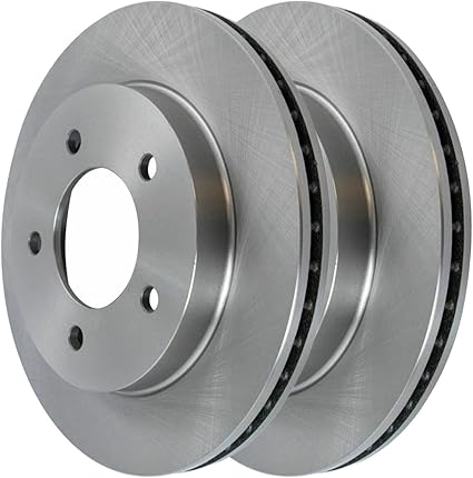 JIN & R Front Brake Rotors Pair of 2 Driver and Passenger Side Replacement for 1997 1998 1999 2000 2001 2002 2003 2004 Ford F-150 2004 F-150 Heritage 4.2L 4.6L 5.4L V6 V8 4WD R64044PR