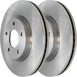 JIN & RPair 2 FRONT Brake Rotors - Fit: 2012 2013 2014 Dodge Avenger Rotor Dia 340mm  | P53058G_231211