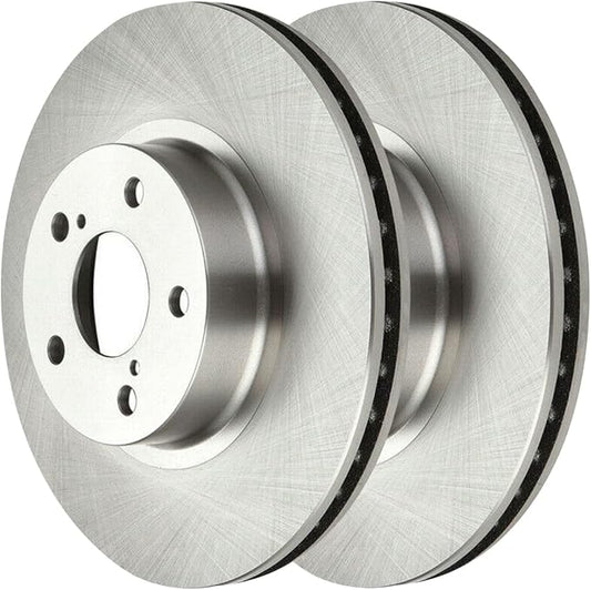 JIN & R Front Brake Rotors Pair of 2 Driver and Passenger Side Replacement for Subaru Impreza Crosstrek BRZ Baja 2005-2014 Outback 2006-2014 Legacy 2009-2018 Forester 2013-2015 XV Crosstrek R41409PR