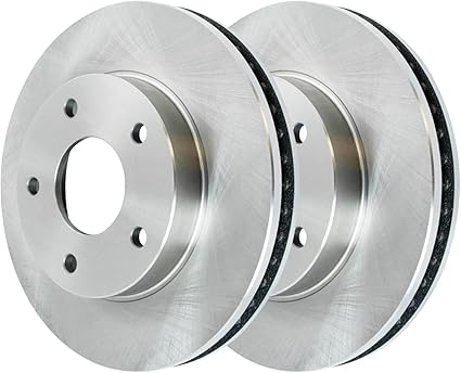 JIN & R Front Brake Rotors Pair of 2 Driver and Passenger Side Replacement for Oldsmobile Bravada Isuzu Hombre 1998-2004 GMC Sonoma 1998-2005 Jimmy 1998-2004 Chevrolet S10 1998-2005 Blazer R65049PR