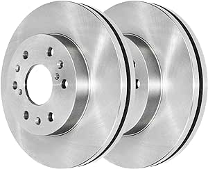JIN & R Front Brake Rotors Pair of 2 Driver and Passenger Side Replacement for Chevrolet Tahoe Avalanche Silverado 1500 Classic Suburban 1500 GMC Sierra 1500 Yukon XL Cadillac Escalade ESV R65099PR