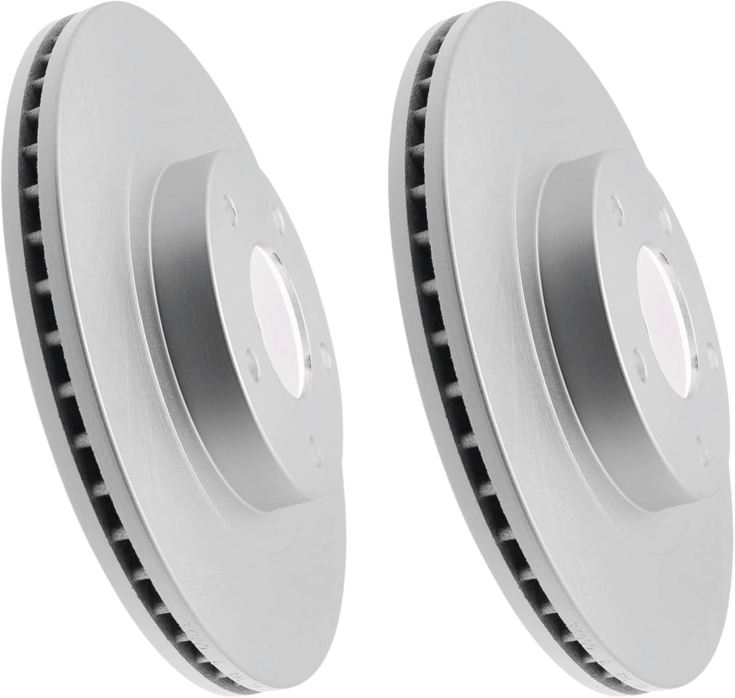 JIN & R Pair 2 REAR Brake Rotors - Fit: 2002 2003 2004 Audi A4 Quattro Rotor Dia 245 mm | P34075G_C$0241