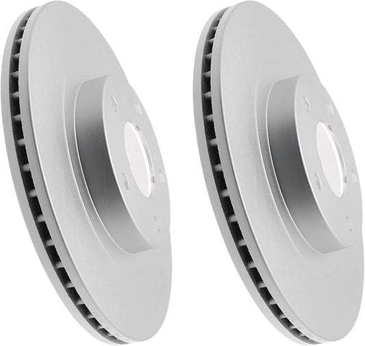 JIN & R Pair 2 FRONT Brake Rotors - Fit: 2005 Kia Sedona All Trims | P31383G_0U0511
