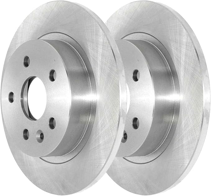 Rear Brake Rotors Pair of 2 Driver and Passenger Side Replacement for 2011-2016 Chevrolet Cruze 2013-2019 Sonic 2013-2022 Trax 2016 Cruze Limited 2013-2022 Buick Encore 1.4L AWD FWD R65201PR