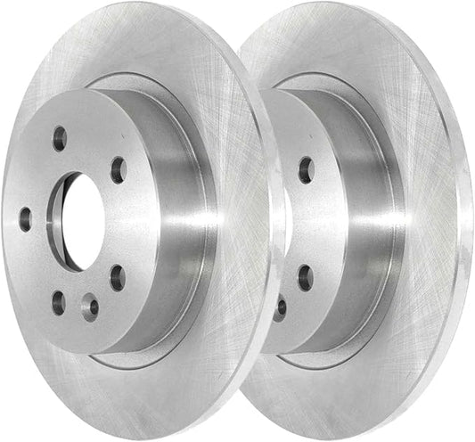 Rear Brake Rotors Pair of 2 Driver and Passenger Side Replacement for 2011-2016 Chevrolet Cruze 2013-2019 Sonic 2013-2022 Trax 2016 Cruze Limited 2013-2022 Buick Encore 1.4L AWD FWD R65201PR