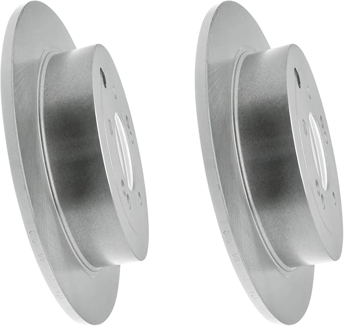 JIN & R REAR QUALITY Pair 2 Brake Rotors For Hyundai Tucson 2018~2021|Manual Parking Brake|982104