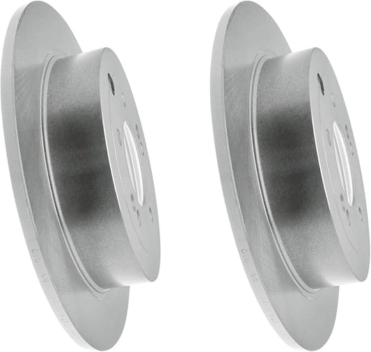 JIN & R REAR QUALITY Pair 2 Brake Rotors For Hyundai Tucson 2018~2021|Manual Parking Brake|982104