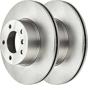 JIN & R Front Brake Rotors Pair of 2 Driver and Passenger Side Replacement for BMW X1 228i 230i 428i xDrive 428i Gran Coupe 430i Gran Coupe 328i xDrive 330i xDrive 320i xDrive 2008 328xi R44392PR