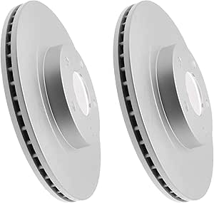 JIN & R Pair 2 FRONT Brake Rotors - Fit: 2006 2007 2008 Mercedes-Benz SLK280 w/Sport Packge/330mm Outer Dia | P34331S_B80611