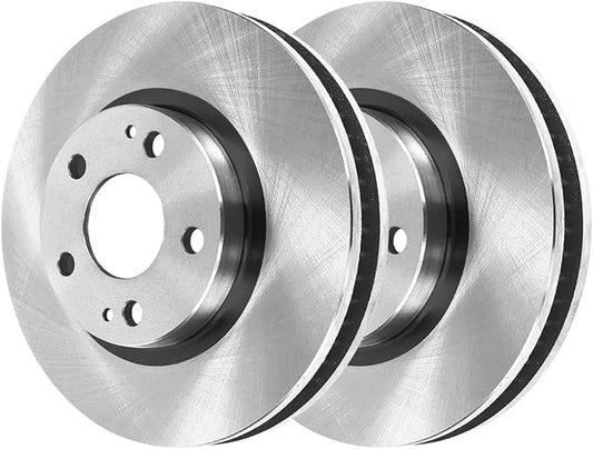JIN & RFront Brake Rotors Pair of 2 Driver and Passenger Side Replacement for Kia Soul Seltos Forte5 Forte Koup Hyundai Veloster Elantra GT Kona Venue Elantra Coupe 2011-2020 Elantra FWD R41586PR