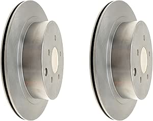 JIN & R REAR QUALITY Pair 2 Brake Rotors For INFINITI Q70L 2015~2019|Rotor Dia 308mm|31348