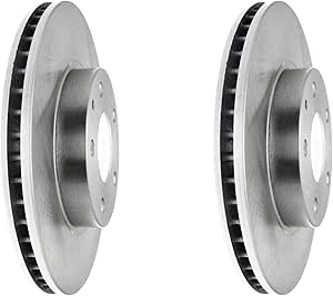 JIN & R Front QUALITY Pair 2 Brake Rotors For Mazda 3 2014~2018|Rotor Dia 280mm; Mexico Built|981503