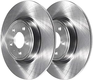 Rear Brake Rotors Pair of 2 Driver and Passenger Side Replacement for 2012-2020 Dodge Grand Caravan Journey 2012-2016 Chrysler Town & Country 2012-2015 Ram C/V 2012-2014 VW Routan
