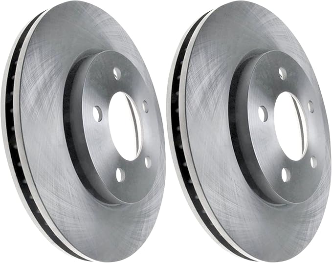 JIN & R Front Disc Brake Rotors Pair Replacement For 2004-2008 Chrysler Pacifica K8-100228