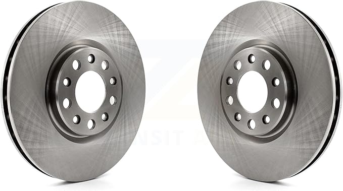 JIN & R Front Disc Brake Rotors Pair Replacement For Jeep Renegade Compass Dodge Dart Chrysler 200 Fiat 500X K8-100251