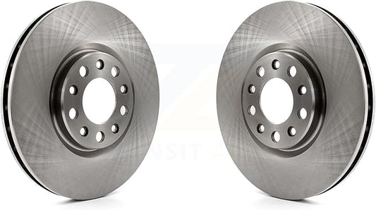 JIN & R Front Disc Brake Rotors Pair Replacement For Jeep Renegade Compass Dodge Dart Chrysler 200 Fiat 500X K8-100251