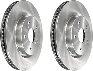 JIN & R Front QUALITY Pair 2 Brake Rotors For Toyota RAV4 2019~2023|982292