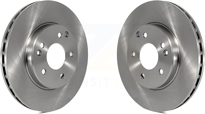 JIN & R Front Disc Brake Rotors Pair Replacement For Mercedes-Benz C230 C240 SLK230 C280 K8-100350