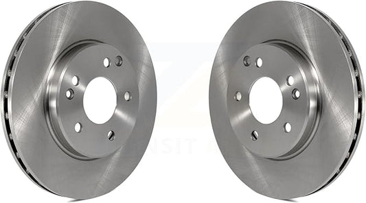 JIN & R Front Disc Brake Rotors Pair Replacement For Mercedes-Benz C230 C240 SLK230 C280 K8-100350