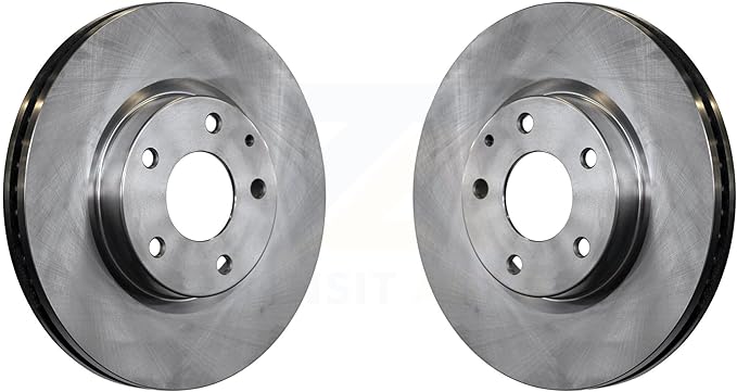 JIN & R Front Disc Brake Rotors Pair Replacement For Mazda 6 CX-5 K8-100531