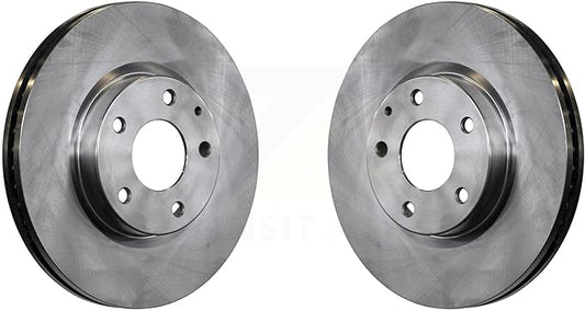 JIN & R Front Disc Brake Rotors Pair Replacement For Mazda 6 CX-5 K8-100531