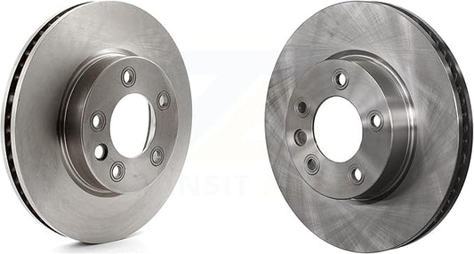 JIN & R Front Disc Brake Rotors Kit Replacement For Volkswagen Touareg Porsche Cayenne With 330mm Diameter Rotor K8-101840