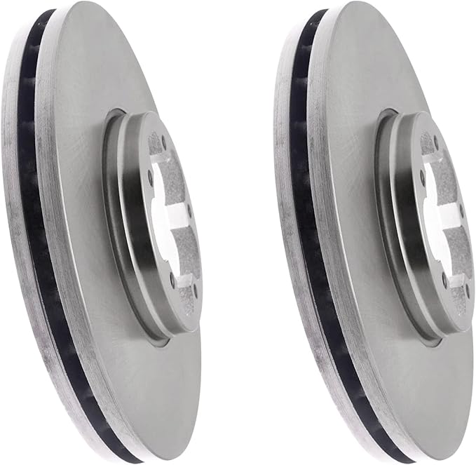 JIN & R Pair 2 FRONT Brake Rotors - Fit: 2015-2019 Ford Transit-350 All Trims | P681781S_I91511