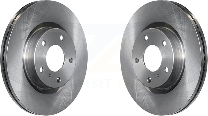 JIN & R Front Disc Brake Rotors Pair Replacement For Infiniti G35 Nissan 350Z INFINITI K8-100352