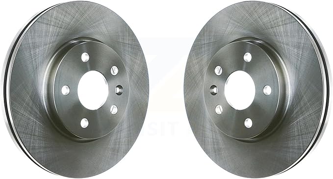 JIN & R Front Disc Brake Rotors Pair Replacement For Chevrolet Cruze Sonic Limited Volt Bolt EV EUV K8-100115