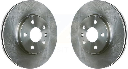 JIN & R Front Disc Brake Rotors Pair Replacement For Chevrolet Cruze Sonic Limited Volt Bolt EV EUV K8-100115