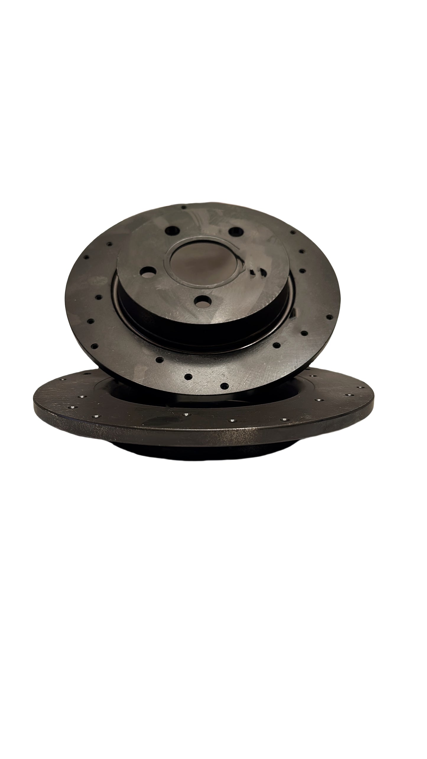 JIN & R  Rear Brake Rotors Pair of 2 Driver and Passenger Side Replacement for 2004-2006 Lexus RX330 2006-2008 RX400h 2007-2009 RX350 2004-2007 Toyota Highlander 2.4L 3.3L 3.5L V6 AWD FWD R41358PR