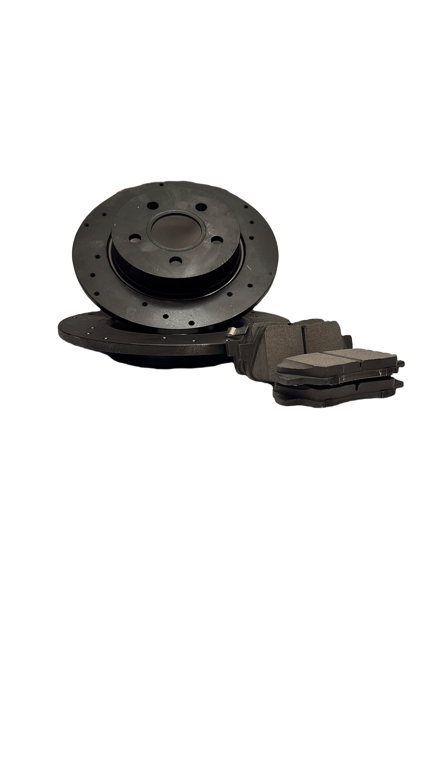 JIN & R  Rear Brake Rotors Pair of 2 Driver and Passenger Side Replacement for 2004-2006 Lexus RX330 2006-2008 RX400h 2007-2009 RX350 2004-2007 Toyota Highlander 2.4L 3.3L 3.5L V6 AWD FWD R41358PR