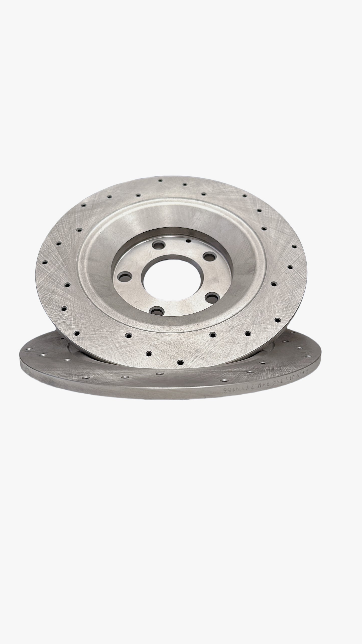 JIN & R  Pair of 2 Rear Brake Rotors Driver and Passenger Side Replacement for 2014 2016 Mazda 3 Sport 2014-2022 2023 Mazda 3 2019-2022 Mazda CX-3 2020-2023 Mazda CX-30 2.0L 2.5L AWD FWD R1081502PR